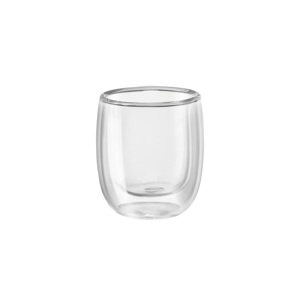 ZWILLING Sorrento Double Wall Glassware 2-pc Espresso Glass Set, Double Wall