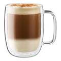 ZWILLING Sorrento Plus Double Wall Glassware 15-oz-/-2-pc Latte Glass Mug Set