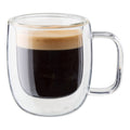 ZWILLING Sorrento Plus Double Wall Glassware 2-pc Espresso Glass Mug Set, Double Wall