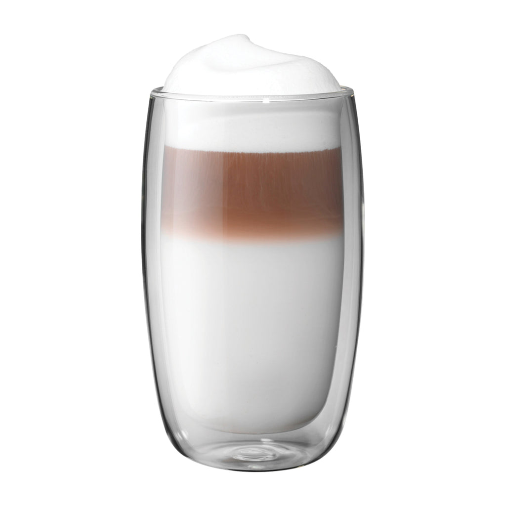ZWILLING Sorrento Double Wall Glassware 3-pc French Press And Latte Glass Set