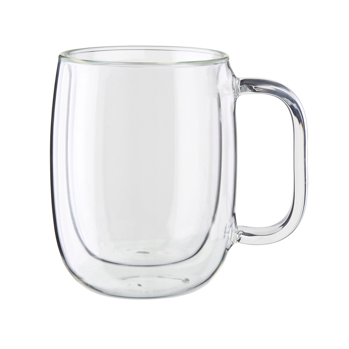 ZWILLING Sorrento Plus Double Wall Glassware 12-oz-/-4-pc Mug Set