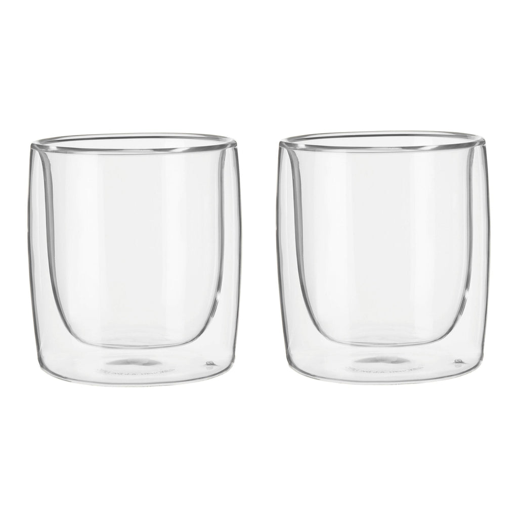 ZWILLING Sorrento Double Wall Glassware 2-pc Tumbler Glass Set, Double Wall