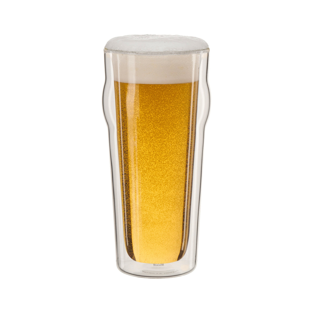 ZWILLING Sorrento Double Wall Glassware 2-pc, Pint Beer Glass Set