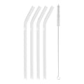 ZWILLING Sorrento Glassware Glass Straw - Clear - Bent Set