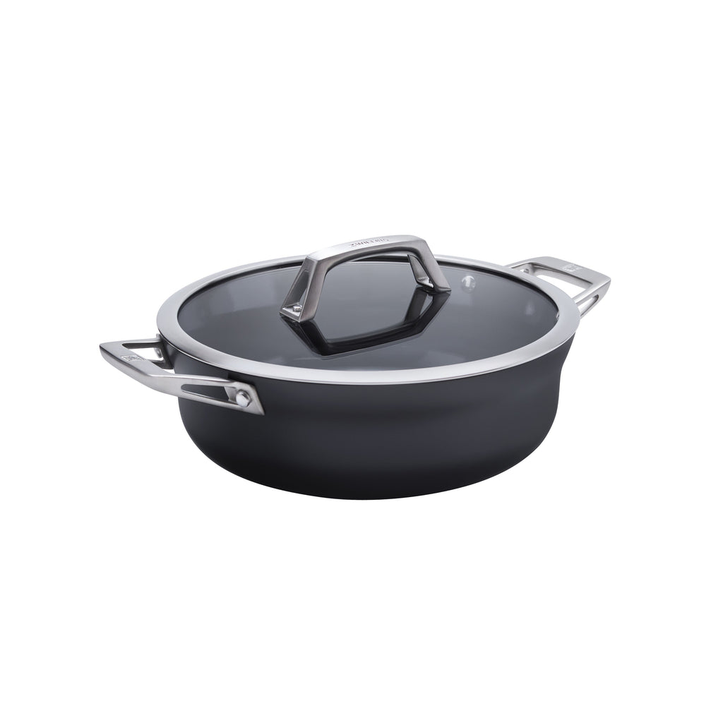 ZWILLING Motion Ceramic 10-pc, Hard Anodized Ceramic Nonstick Cookware Set Ceramic Coating