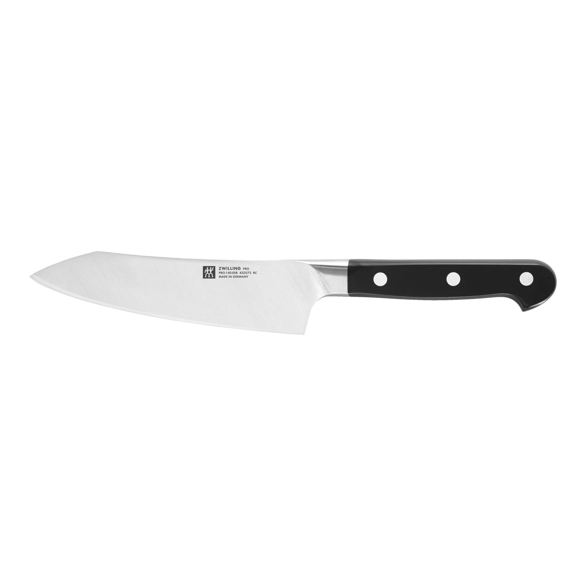 ZWILLING Pro 7-inch Rocking Santoku Knife, Hollow Edge