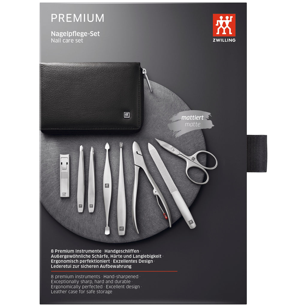 ZWILLING PREMIUM 8-pc, Leather Case
