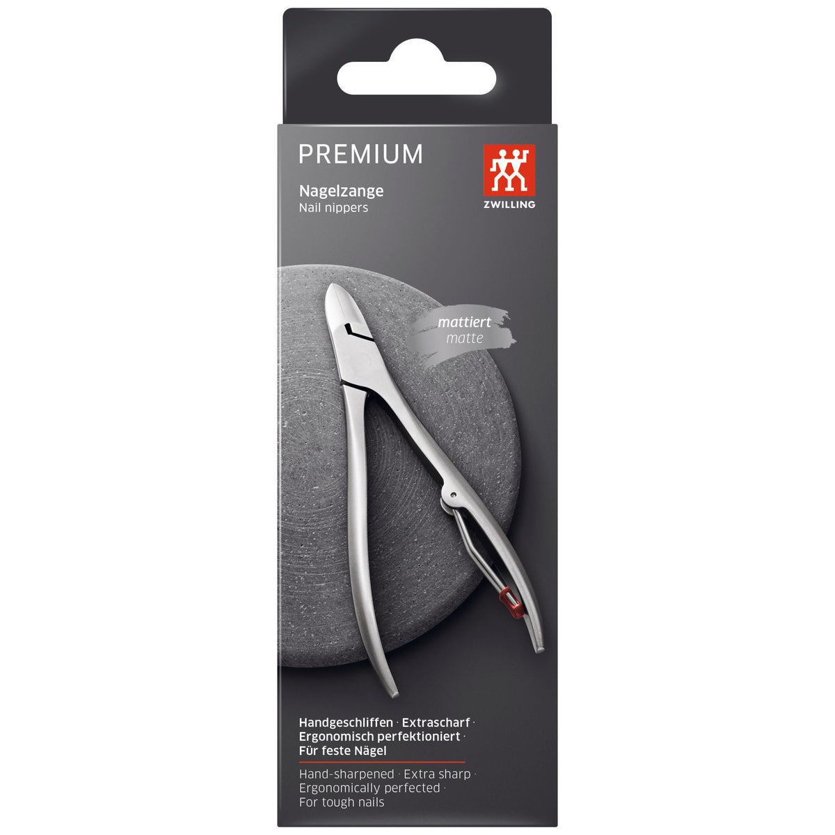 ZWILLING TWINOX Nail Clippers - Matt Stainless Steel