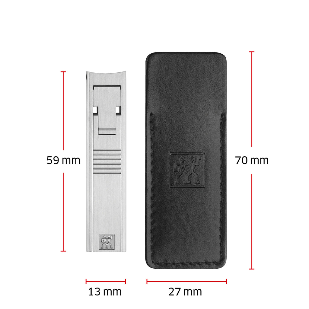 ZWILLING TWINOX Compact Nail Clippers - Stainless Steel Matt