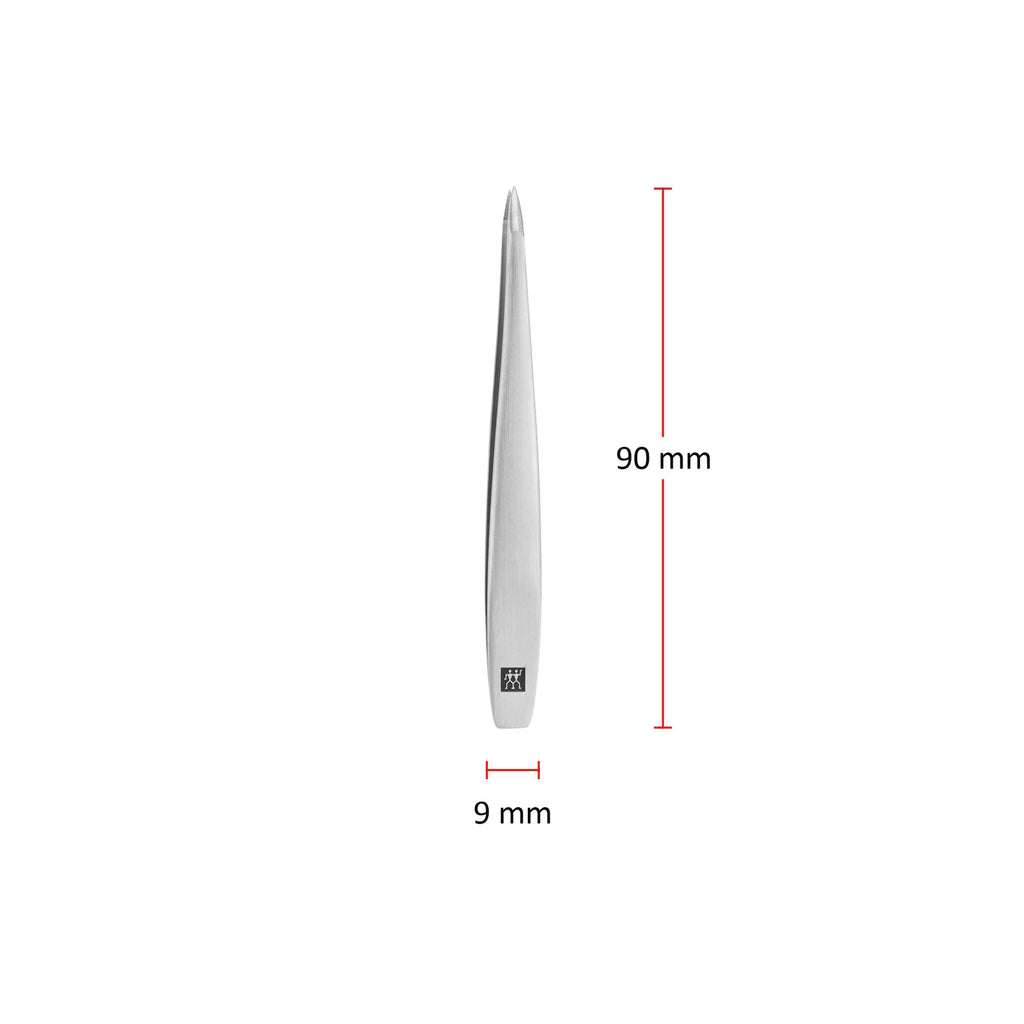ZWILLING PREMIUM 3.5-inch Tweezers - Stainless Steel Matt, Pointed