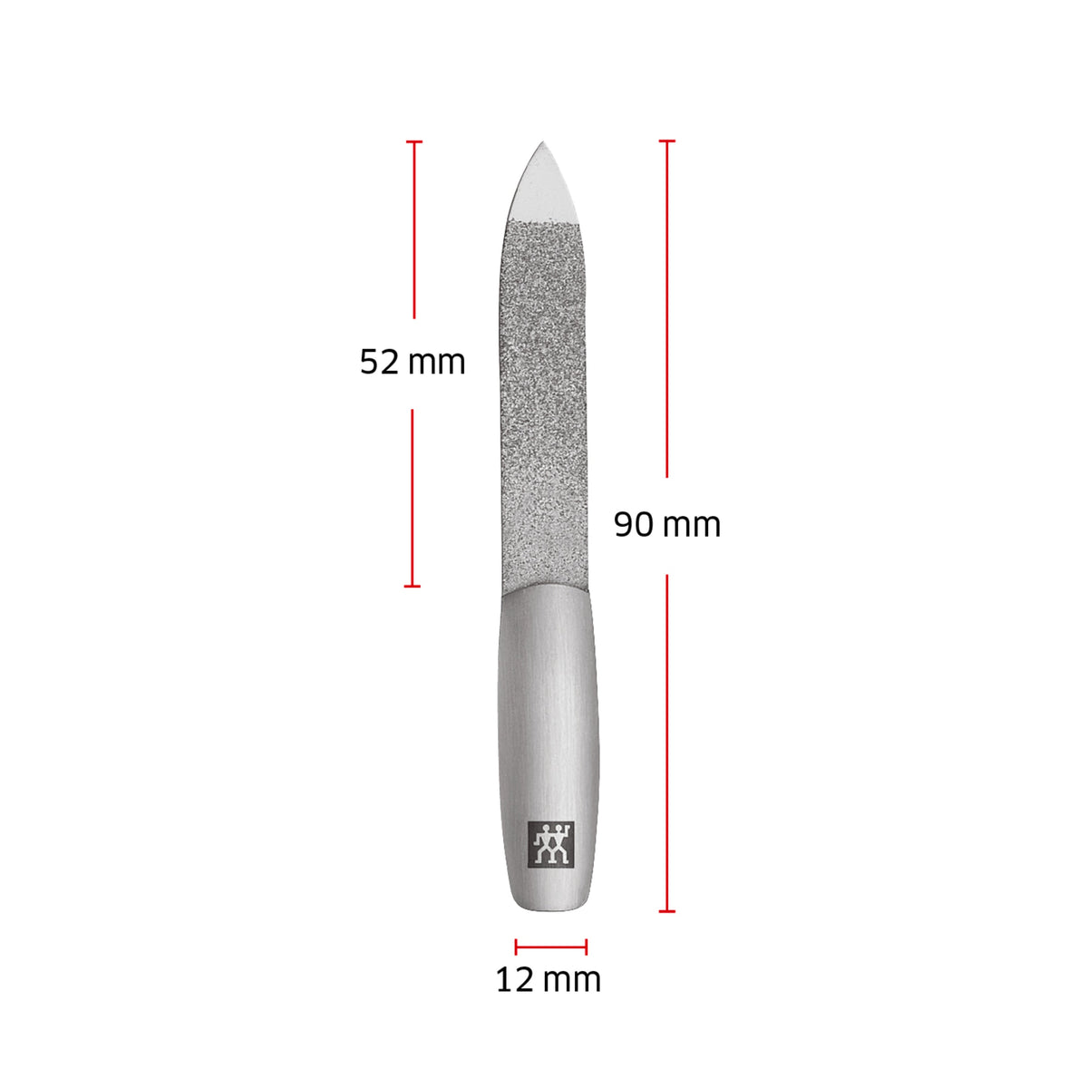 ZWILLING PREMIUM Sapphire Nail File - Matt Stainless Steel