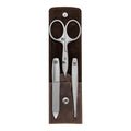 ZWILLING PREMIUM 3-pc, Leather Manicure Pedicure Set With Combination Nail Scissors