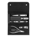 ZWILLING CLASSIC 5-pc, Leather Manicure Pedicure Set With Nail Clippers