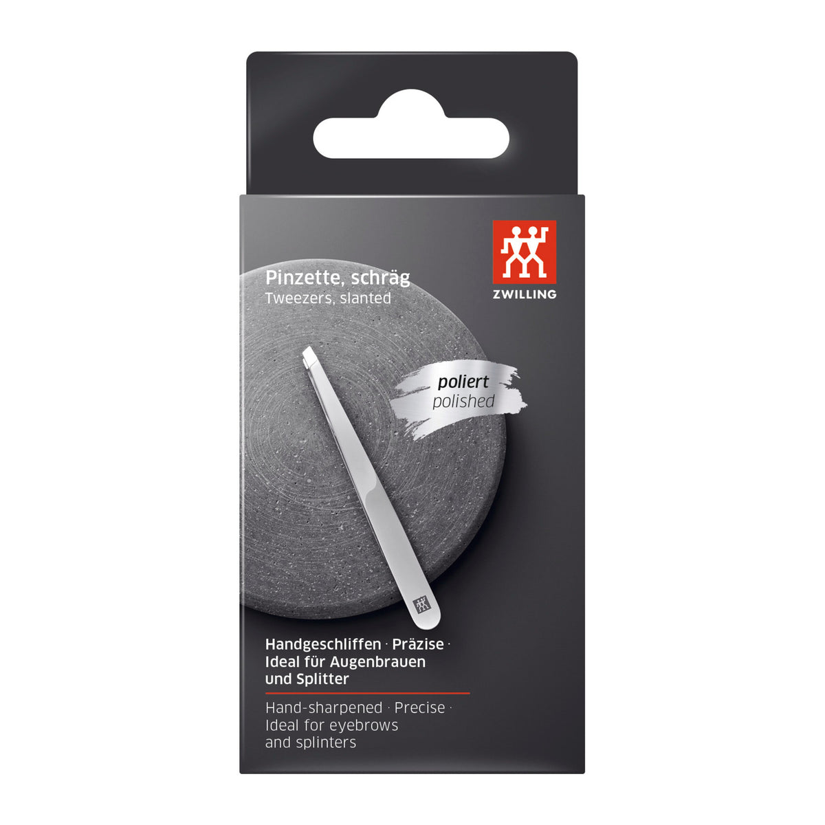 ZWILLING CLASSIC 3.5-inch Tweezers, Slanted