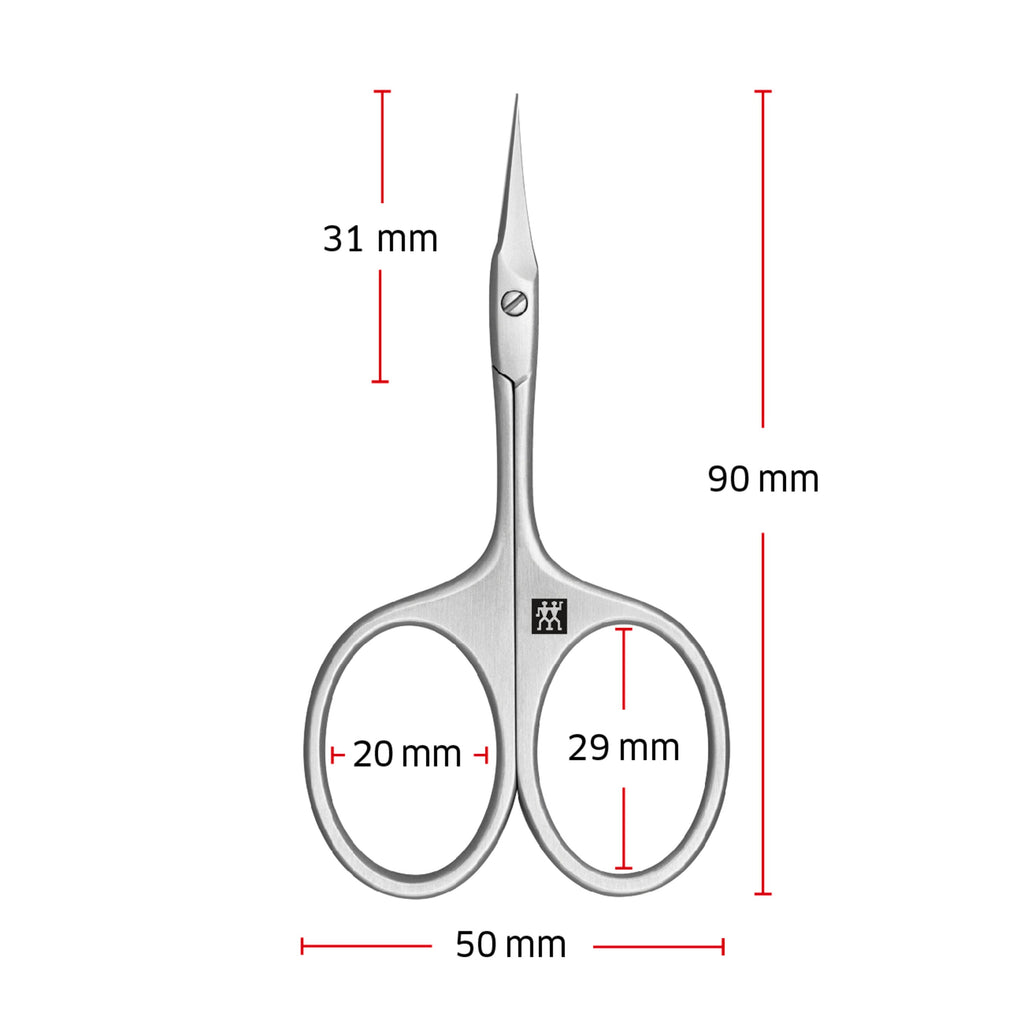 ZWILLING PREMIUM Cuticle Scissors With Tower Tip - Matt Stainless Steel