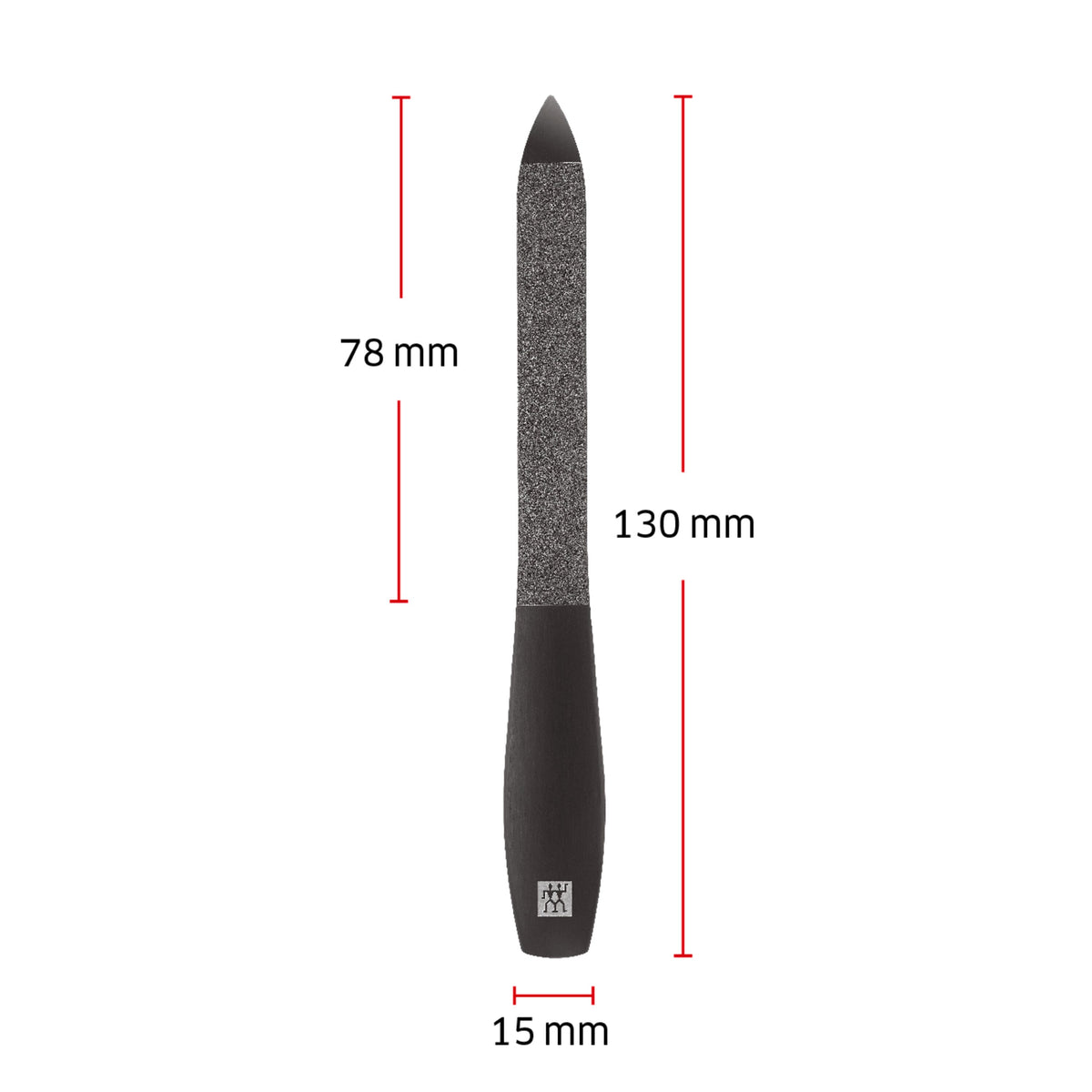 ZWILLING PREMIUM Sapphire Nail File - Black