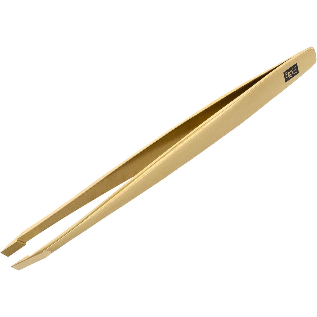 ZWILLING PREMIUM 3.5-inch Gold Edition Tweezers, Slanted