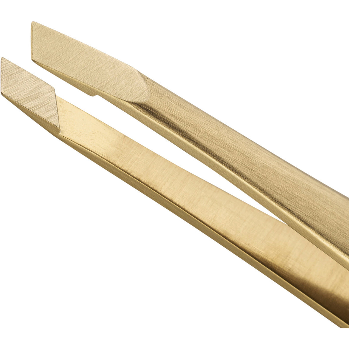 ZWILLING PREMIUM 3.5-inch Gold Edition Tweezers, Slanted