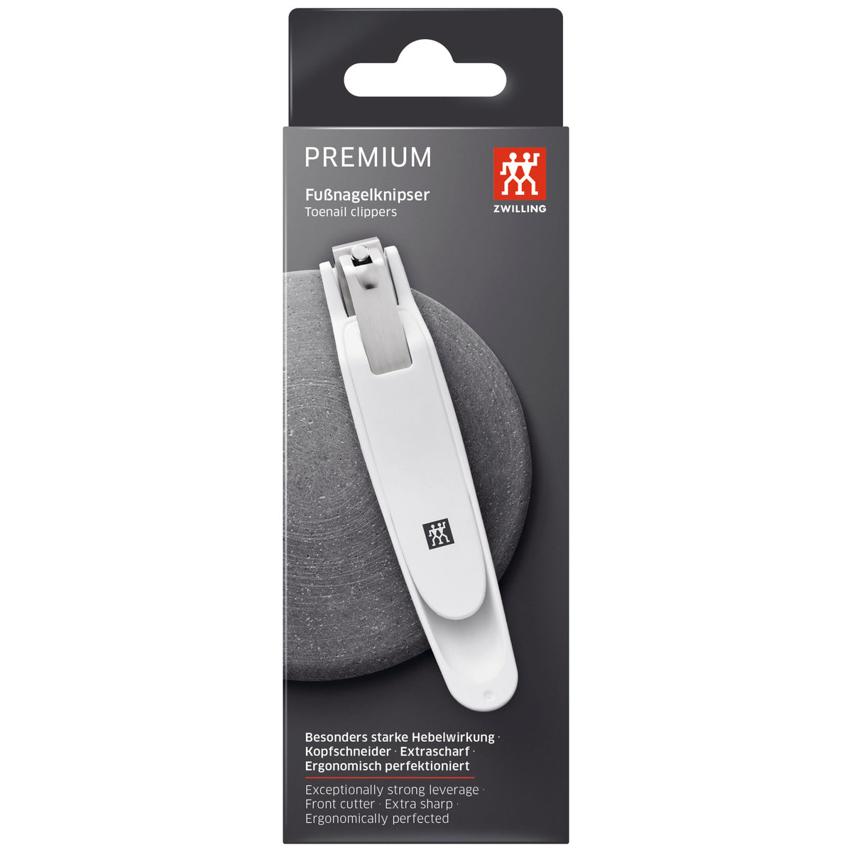 ZWILLING PREMIUM Pedicure nail clippers with nail catch, stainless steel |
