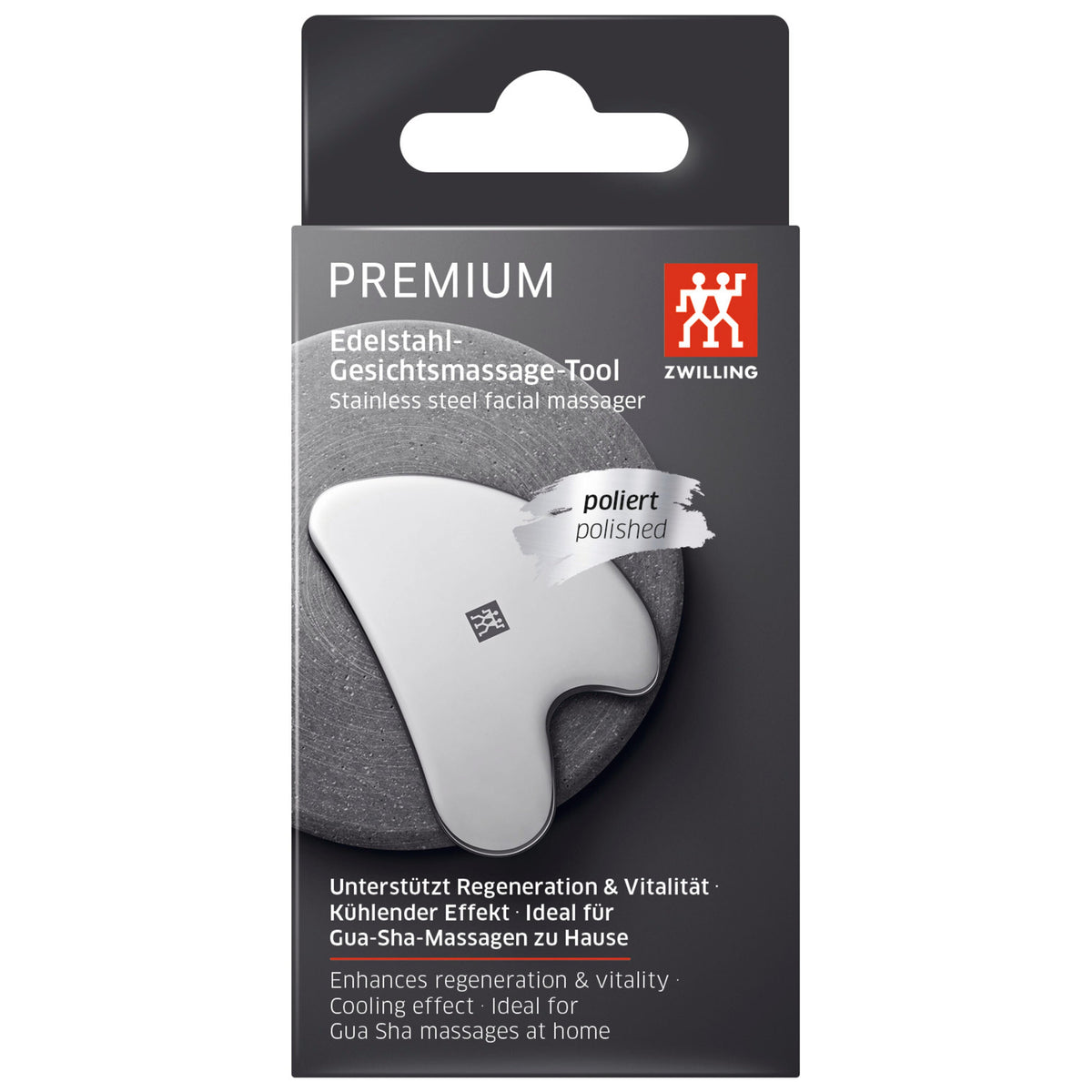 ZWILLING PREMIUM Facial massager, stainless steel |