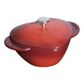 1.75 qt, Heart, Dutch Oven, Peony Pink
