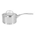 Demeyere Atlantis 1.6 qt Sauce Pan With Lid, 18/10 Stainless Steel