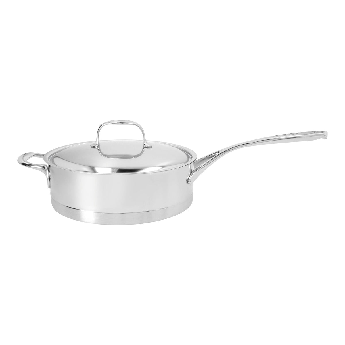 Demeyere Atlantis 3 qt Sauté Pan With Helper Handle And Lid, 18/10 Stainless Steel