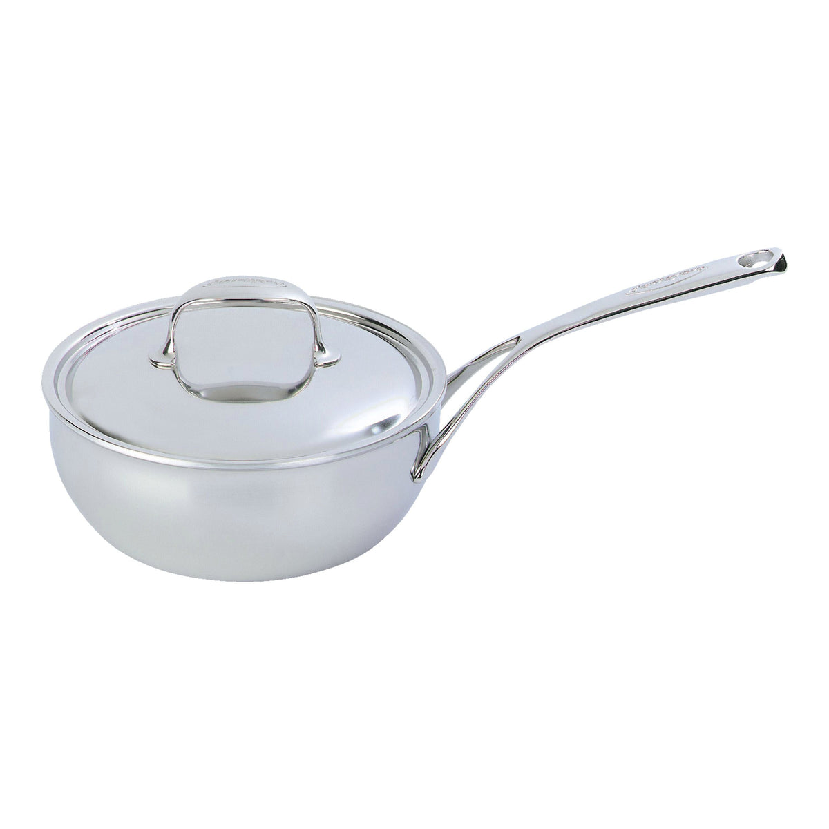 Demeyere Atlantis 2 qt Saucier, 18/10 Stainless Steel