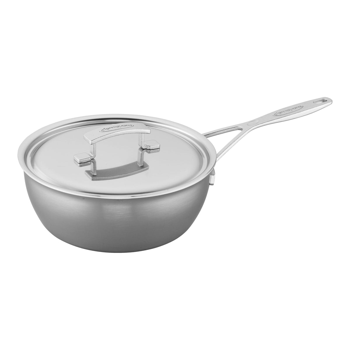 Demeyere Industry 5 2 qt Saucier, 18/10 Stainless Steel