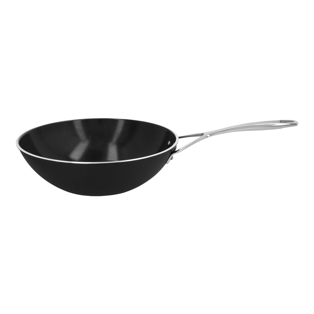 Demeyere Alu Pro 5 12-inch, Aluminum, Wok With Ceramic Coating