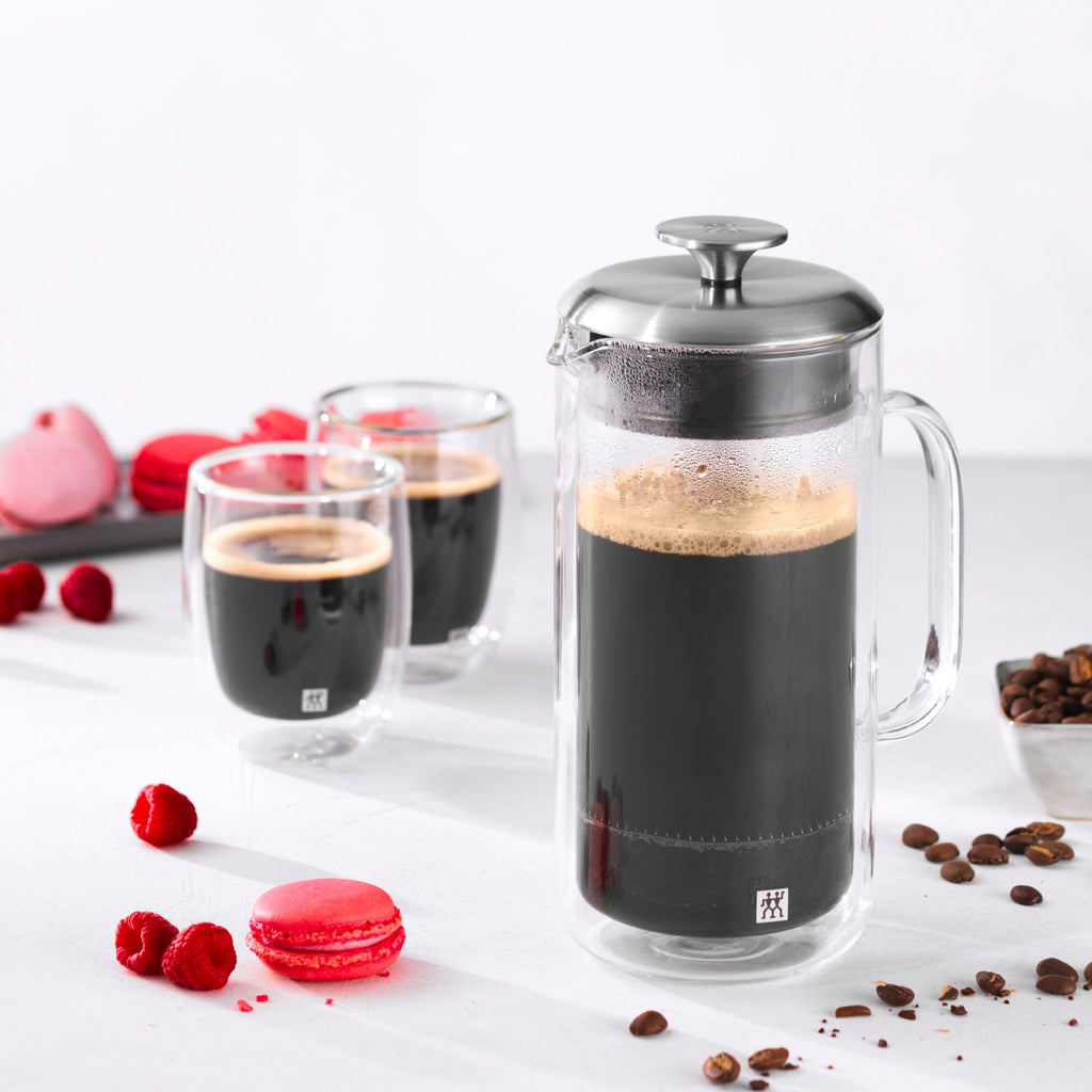 ZWILLING Sorrento Plus Double Wall Glassware Double Wall, French Press
