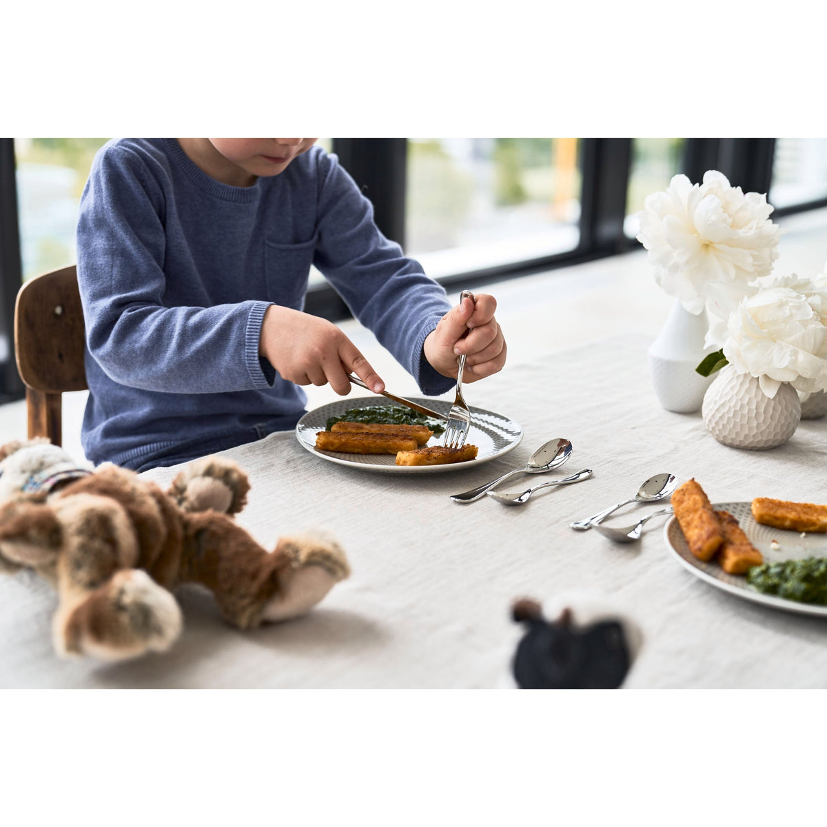 ZWILLING Kids Flatware & Dinnerware 4-pc TWIN Kids Filou Flatware Set, 18/10 Stainless Steel