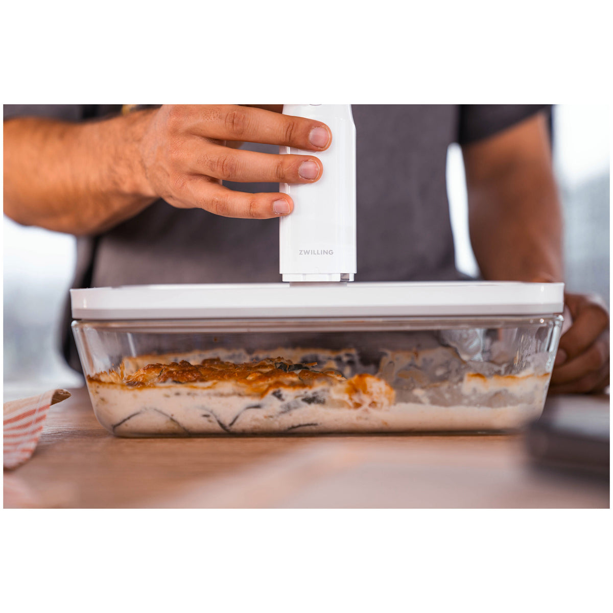 ZWILLING Fresh & Save Vacuum Gratin Dish, Glass
