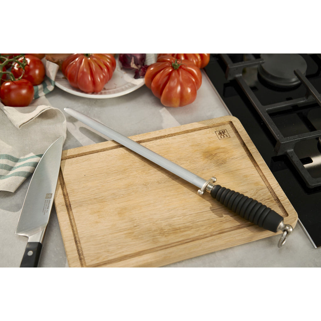 ZWILLING Edge Maintenance 12-inch, Professional Oval Sharpening Steel
