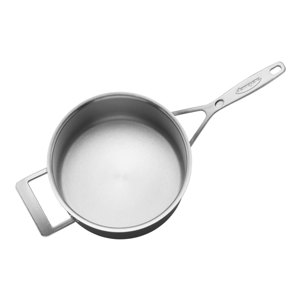 Demeyere Industry 5 4.25 qt Sauce Pan With Lid, 18/10 Stainless Steel