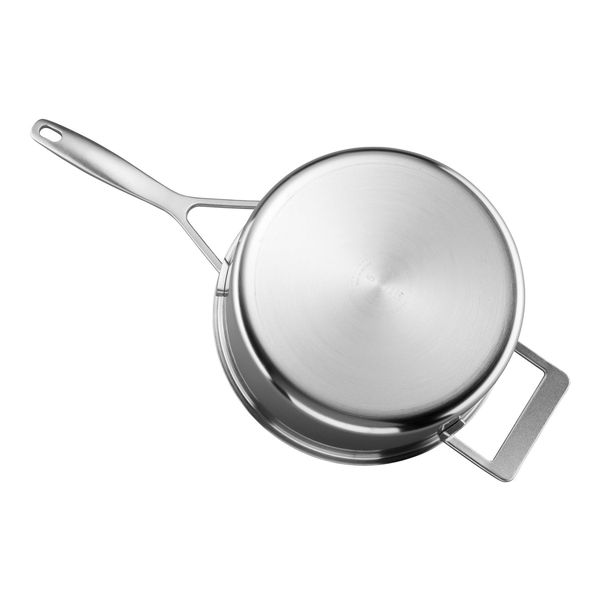 Demeyere Industry 5 4.25 qt Sauce Pan With Lid, 18/10 Stainless Steel