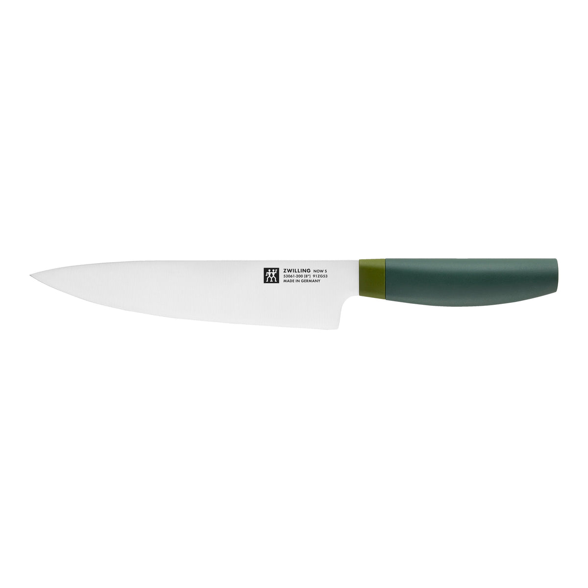 ZWILLING Now S 8-inch, Chef's Knife, Green - Factory Second