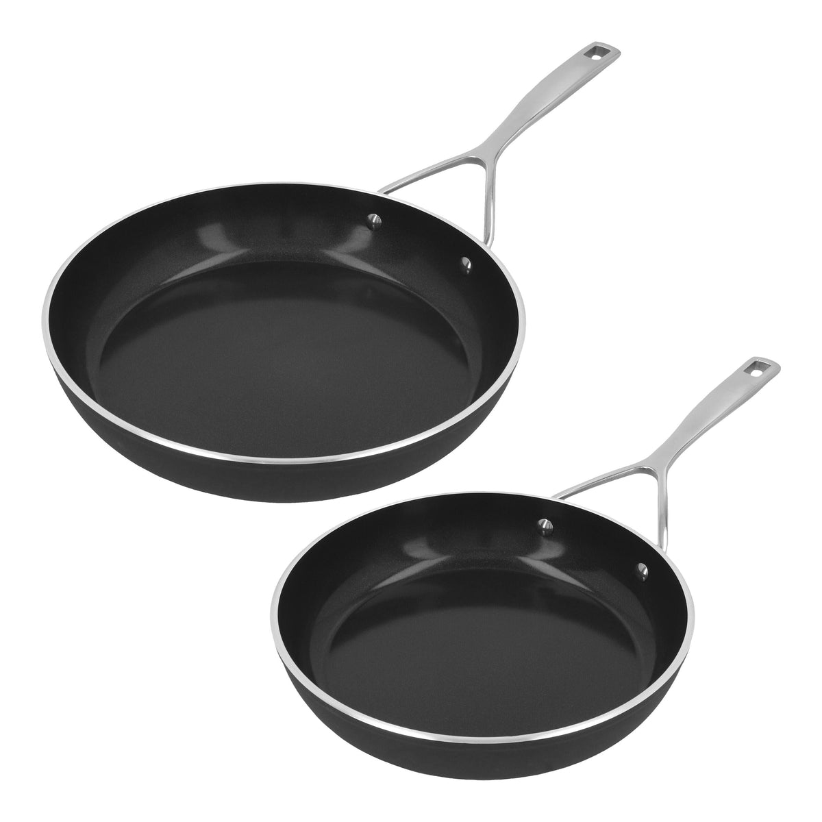 Demeyere Alu Pro 5 2-pc, Aluminum, Non-stick, Frying Pan Set