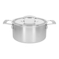 Demeyere Industry 5 5.5 qt, 18/10 Stainless Steel, Dutch Oven With Lid