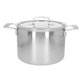 Demeyere Industry 5 8.5 qt Stock Pot With Lid, 18/10 Stainless Steel