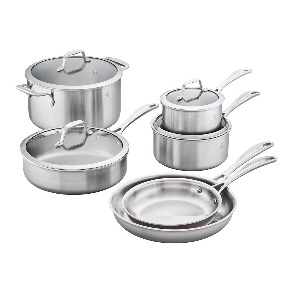 ZWILLING Spirit 3-Ply 7-pc, Stainless Steel, Cookware Set