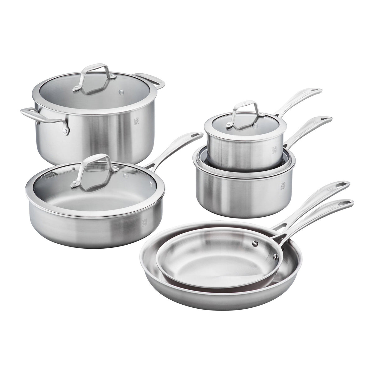 ZWILLING Spirit 3-Ply 7-pc, Stainless Steel, Cookware Set