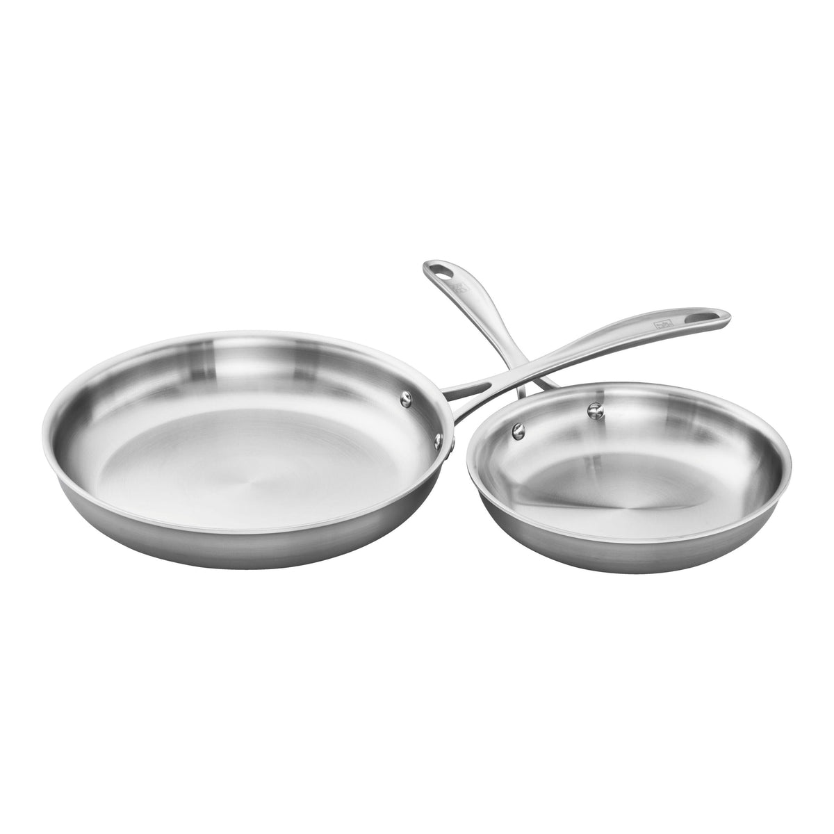 ZWILLING Spirit 3-Ply 2-pc, Stainless Steel, Frying Pan Set