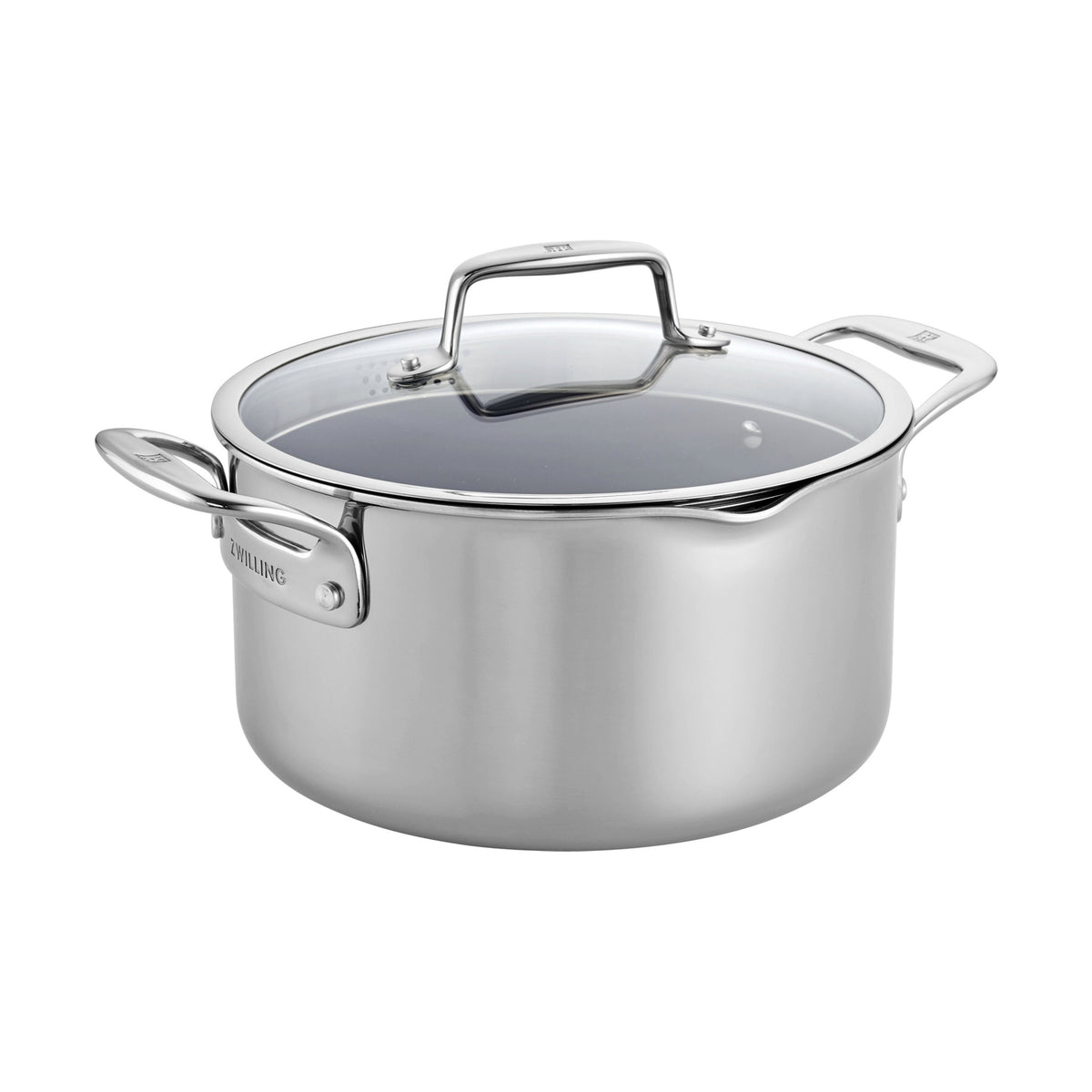 ZWILLING Clad CFX 6 qt, Non-stick, Stainless Steel Ceramic Dutch Oven