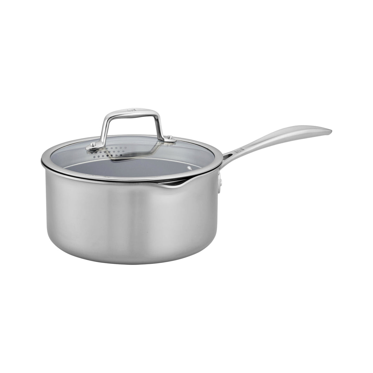 ZWILLING Clad CFX 1 qt, Non-stick, Stainless Steel Ceramic Saucepan