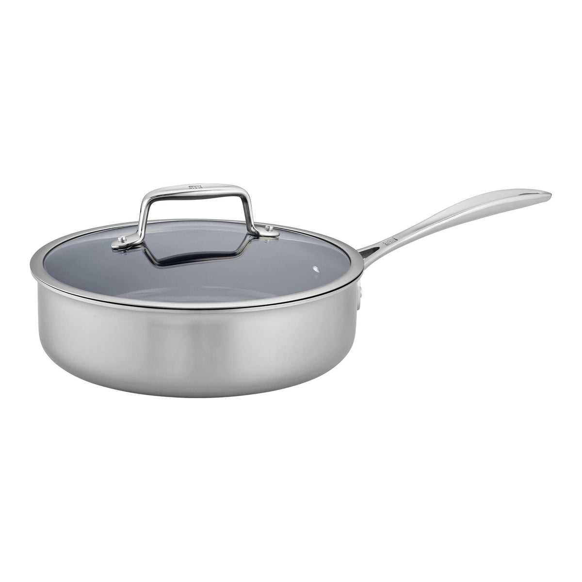 ZWILLING Clad CFX 3 qt, Non-stick, Stainless Steel Ceramic Sauté Pan