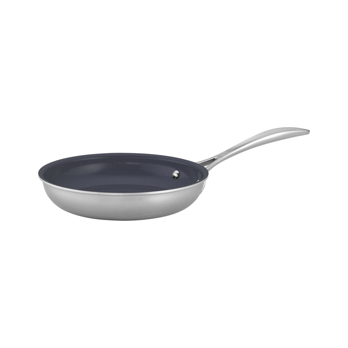 ZWILLING Clad CFX 8-inch, Stainless Steel, Ceramic Coating, Non-stick, Fry Pan