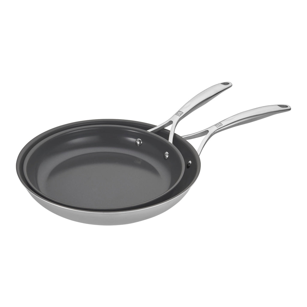 ZWILLING Energy Plus 2-pc, Non-stick, Frying Pan Set Ceramic Coating