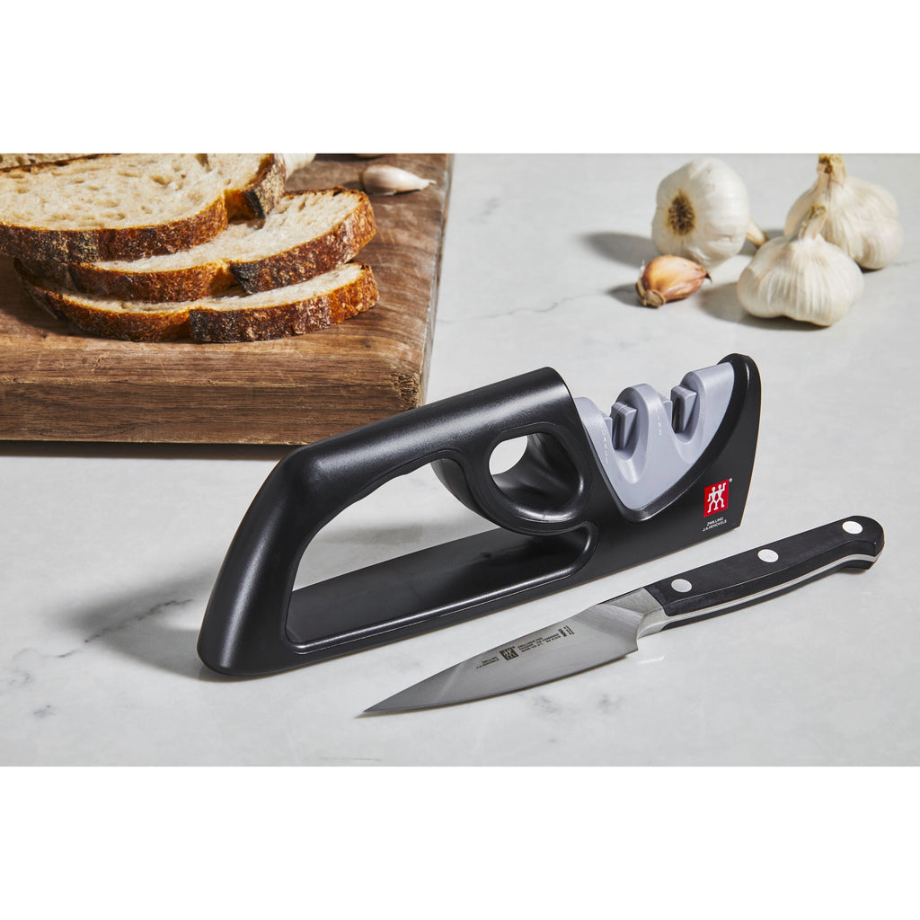 ZWILLING Two-stage Pull-through Sharpener - Gray