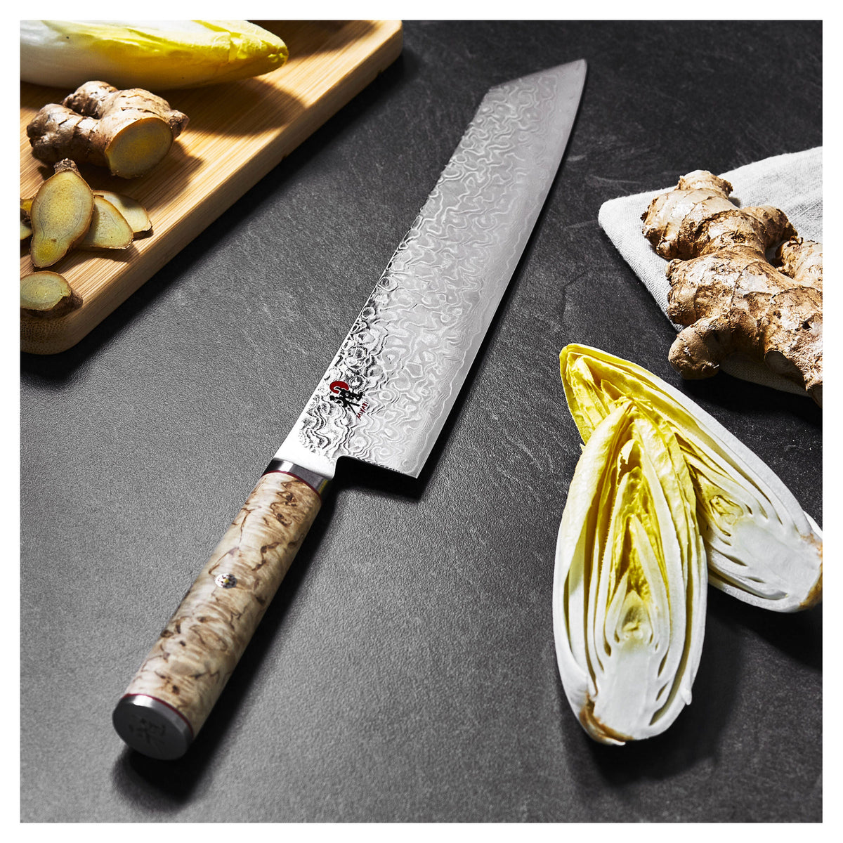 MIYABI BIRCHWOOD 5000MCD 9.5-inch, Kiritsuke Knife